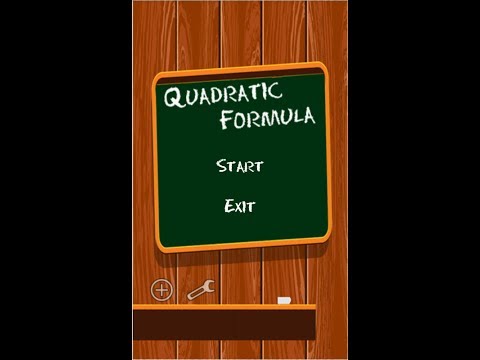 Quadratic Formula FREE Video