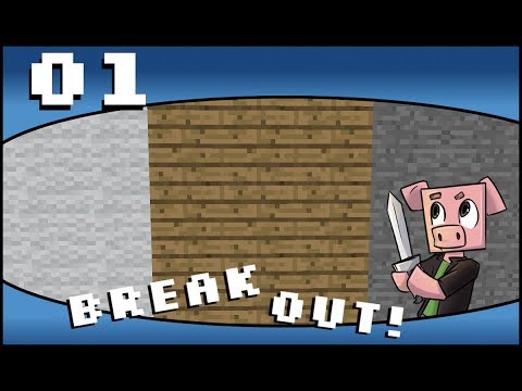 Break Out Challenge Minecraft - Episode 1 - Minecraft 1.12 Modpack Adventure Map