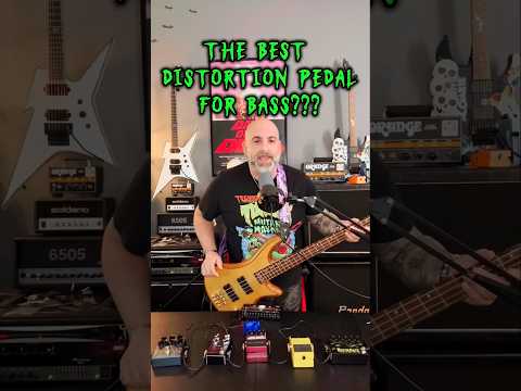 What’s The Best Overdrive/Distortion Pedal For Bass Guitar? #shortvideo