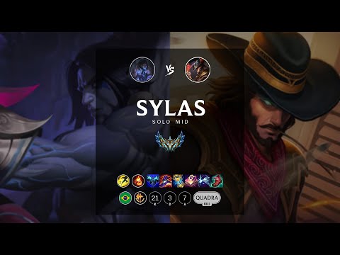 Sylas Mid vs Twisted Fate - BR Challenger Patch 12.16