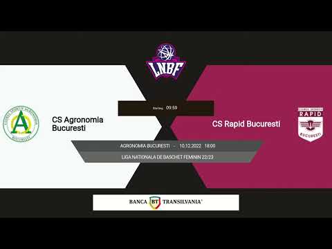 LNBF 2022-2023: Agronomia București - Rapid București