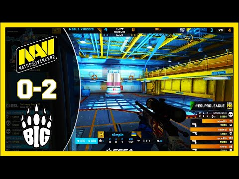 NaVi vs BIG | ESL Pro League Season 11- CSGO(20.03.2020)