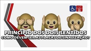 Placas de sinalização