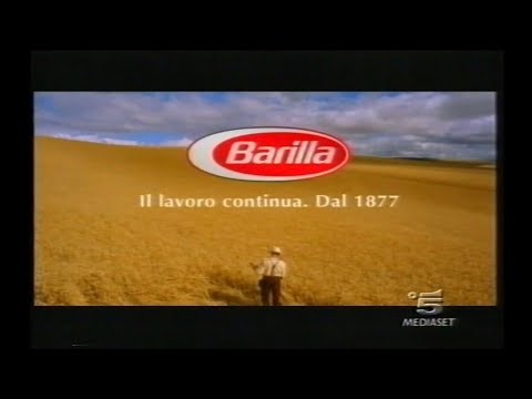 SPOT BARILLA 2002 "Il Lavoro continua. Dal 1877"  (Con Wim Wenders)