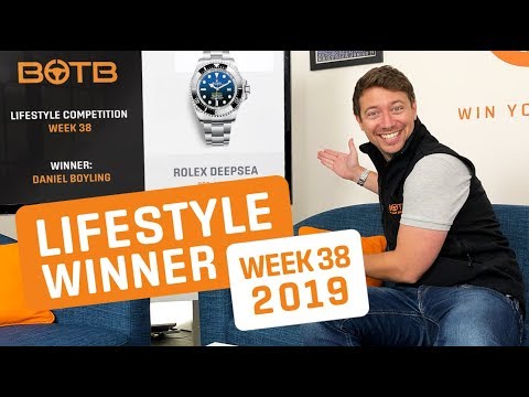 BOTB Lifestyle Competition Winner! Daniel Boyling – Rolex Deepsea – Week 38 2019
