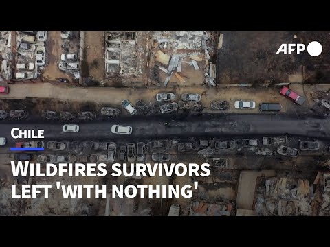 Wildfires survivors in Chile's Villa Independencia neighbourhood left 'with nothing' | AFP