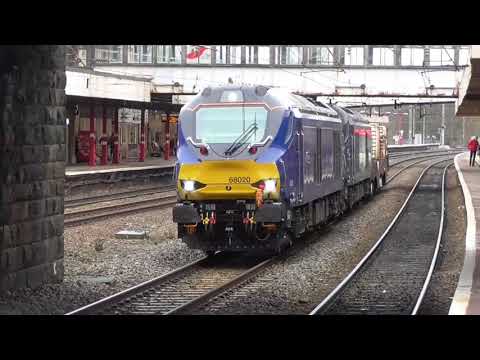 68020/68004 6k73 Sellafield - Crewe flasks, Sat. 24th March 2018