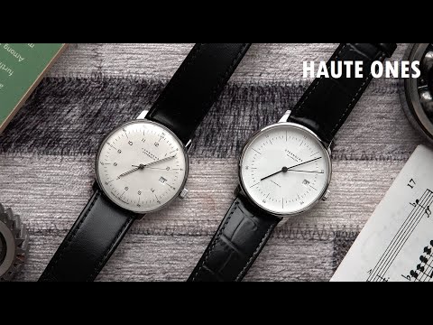 Junghans Max Bill vs. Sternglas Naos | Ist Bauhaus mit kleinem Budget möglich?