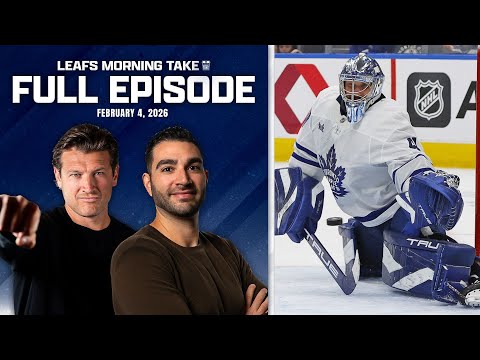 Stolarz Stands Tall, Leafs Sweep Alberta, Olympic Trade Freeze Looms ft. David Pagnotta