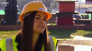 Blue Peter visit Kings Cross Gasholders