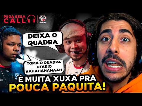 BAIANO reage ao NA ESCUTA da RED CANIDS | 1ª Rodada - CBLOL