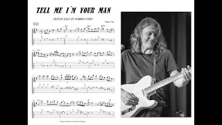 Tell Me I´m Your Man guitar solo by Robben Ford #guitarsolo #robbenford #guitartabs