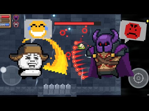 Defeating Sir Violet Without Weapons (Badass) Rush to Purity || Soul Knight