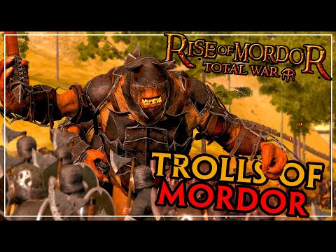GONDOR MAKES AN EPIC LAST STAND - Troll Update - Total War Rise Of Mordor