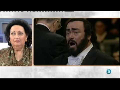 Montserrat Caballé talks about Luciano Pavarotti