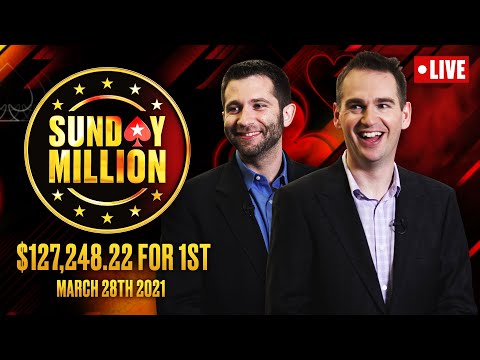 FINAL TABLE - Sunday Million - $127K FOR 1ST ♠️ James Hartigan & Joe Stapes ♠️ PokerStars