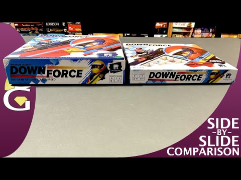Downforce — Side-by-Slide Board Game Comparison 👥