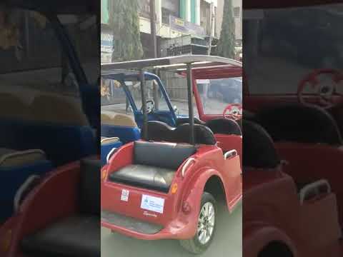 Golf Cart 6 (4+2 ) Seater Rental ( Red & Blue Color )