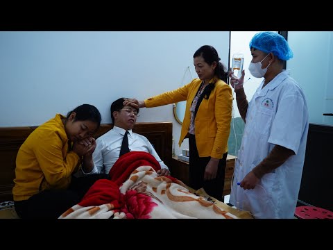 The CEO suddenly fell seriously ill, causing his mother and girlfriend to weep uncontrollably.