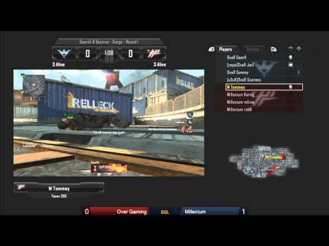 DreamHack Valencia 2013 : Over Gaming vs Millenium : LBR6 - Map 2 Part 2 (English Commentary)