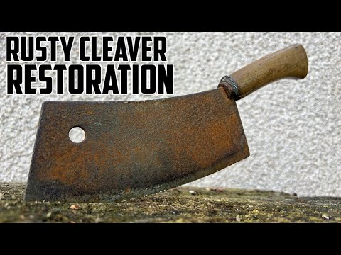 Butchers Cleaver - Restoration