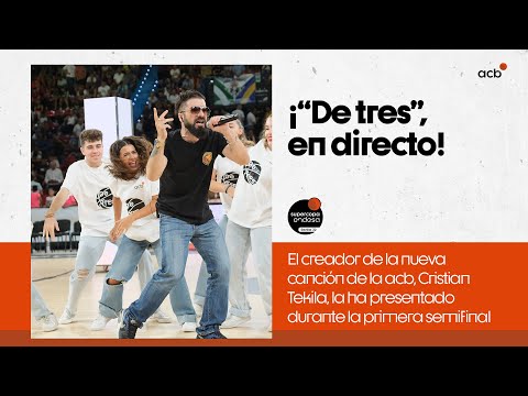 Así suena "De Tres", en directo en la Supercopa Endesa 2022