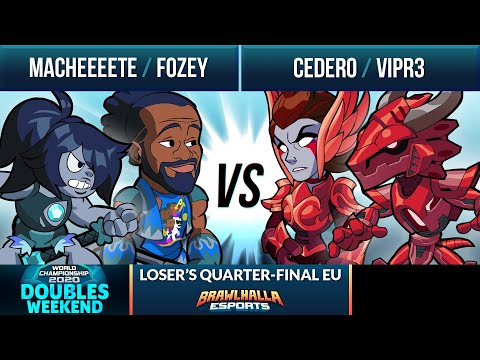 Macheeeete & Fozey vs Cedero & Vipr3 - Loser's Quarter-Final - BCX Doubles 2020 - 2v2 EU