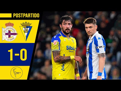 BLUF (RC DEPORTIVO 1 - 0 CÁDIZ CF) | JORNADA 34 LA LIGA HYPERMOTION 24/25 | Amarillo y Azul