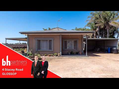 4 Stacey Road, Glossop, SA 5344, 3 Bedrooms, 1 Bathrooms, House
