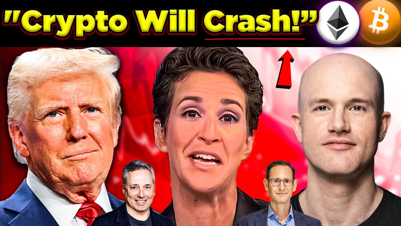 "Crypto Will Crash Like Never Before!" - Rachel Maddow (Debunking MSNBC)