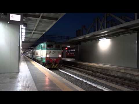 E656.040 in partenza con l' ICN 1955 Roma Termini - Siracusa/Palermo Centrale