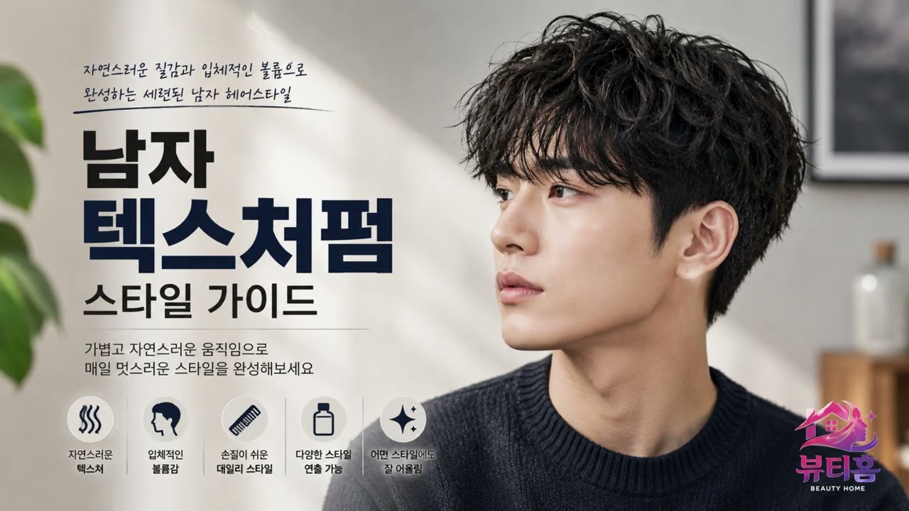 남자 텍스처펌 스타일 가이드