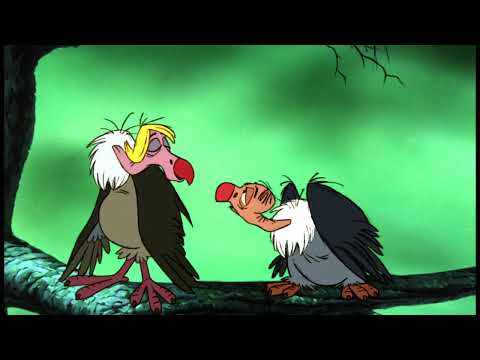 The Jungle Book (1967) - Vultures [UHD]