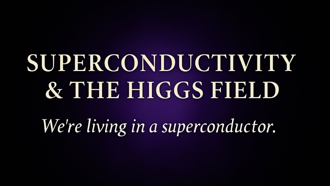 Superconductivity and the Higgs Field