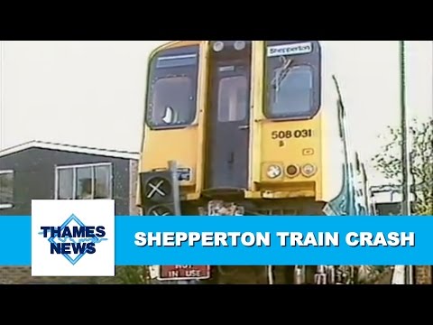 Shepperton Train Crash | Thames News