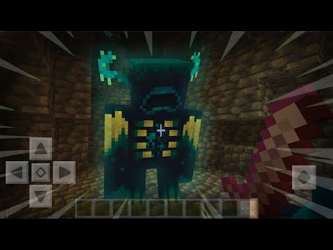 COMO TER O MOB WARDEN PARA O MINECRAFT PE 1.17 - MINECRAFT BEDROCK