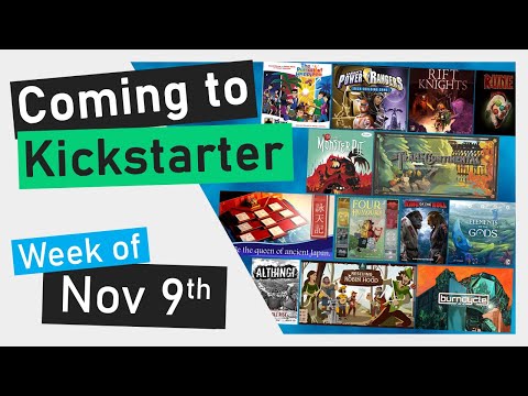 Boardgames Launching the Week of Nov 9th | Pick of the Week is The Transcontinental