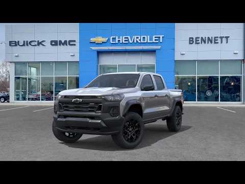 2026 Chevrolet Colorado Crew Cab Short Box 4-Wheel Drive Trail Boss in Gray for sale at Bennett Chevrolet Cadillac Buick GMC Ltd. in Cambridge, ON