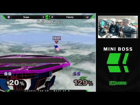 Mini Boss Losers Top 12 - Scape (Jigglypuff) vs Falcoty (Falco)