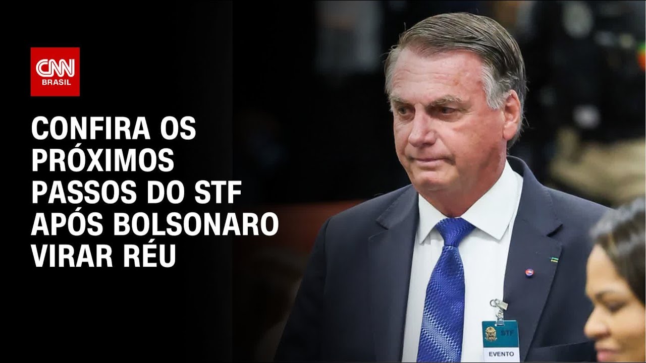 O que acontece após Bolsonaro virar réu? Veja os próximos passos | CNN 360°