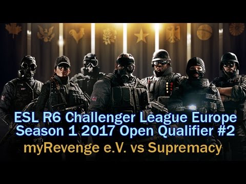 [R6S] Grande Finale des qualifications Challenger League S1 Europe #2 : myRevenge e.V. vs Supremacy