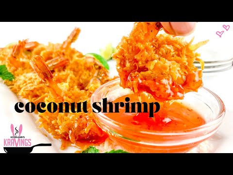 EXTRA CRUNCHY COCONUT SHRIMP JAMAICAN-STYLE|APPETIZER IDEA|KERRI-ANN'S KRAVINGS