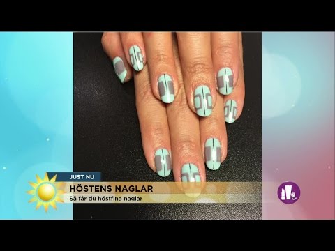Här är höstens hetaste nagelfärger - Nyhetsmorgon (TV4)