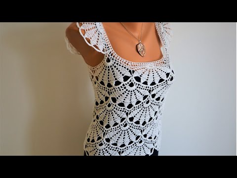 Cum crosetam bluza Miruna (Pavo real), un model extrem de usor -PARTEA A III- A /Tutorial pas cu pas