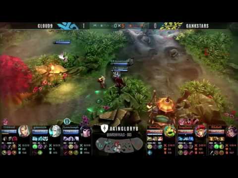 Gankstars Vs. Cloud9 (C9) GAME TWO: Vainglory 8 Spring Opener NA Split 1 Week 4