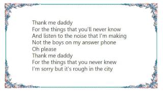 Girls Aloud - Thank Me Daddy Lyrics