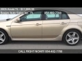 2005 Acura TL 5 Speed AT With Navigation Sys For Sale In H