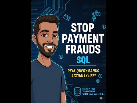 Fraud Detection with SQL 💳 | Catch Payment Scams in Real-Time!
