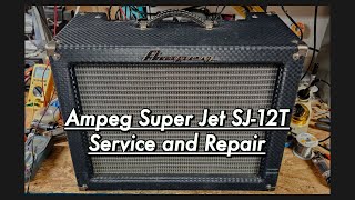 Video thumbnail for Ampeg Super Jet SJ-12T Service and Repair by Purgasound