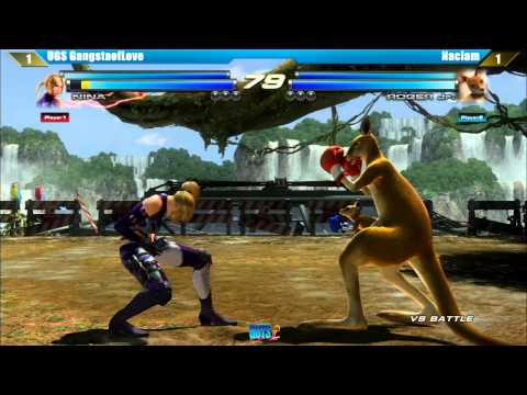 Tekken Tag Tournament 2 Loser's Final UGS GangstaofLove vs Naclam - GUTS2 Tournament